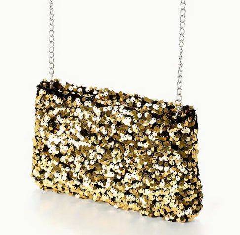 Sequin Shoulder Bag