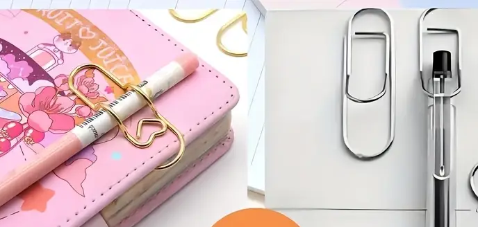 Clip/Pen Holder Bookmark Set of 3