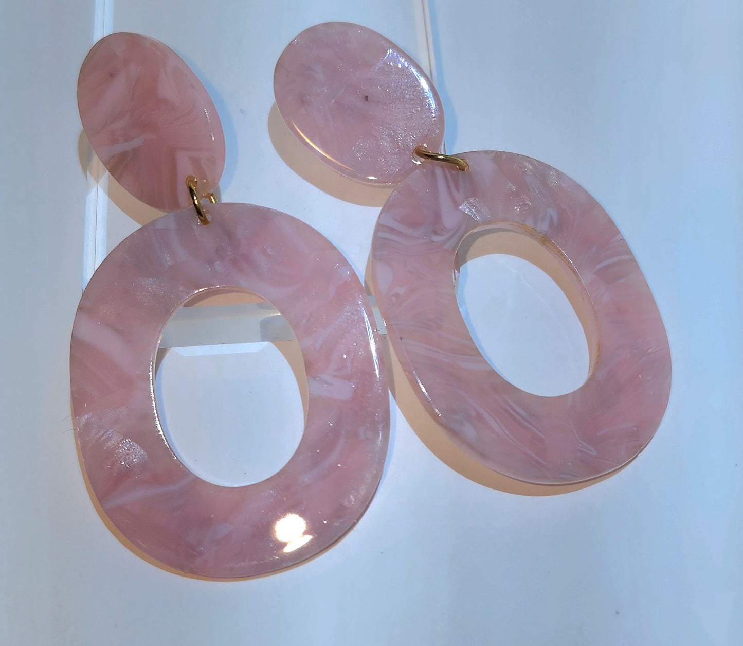 Fancy Acrylic Post Earrings