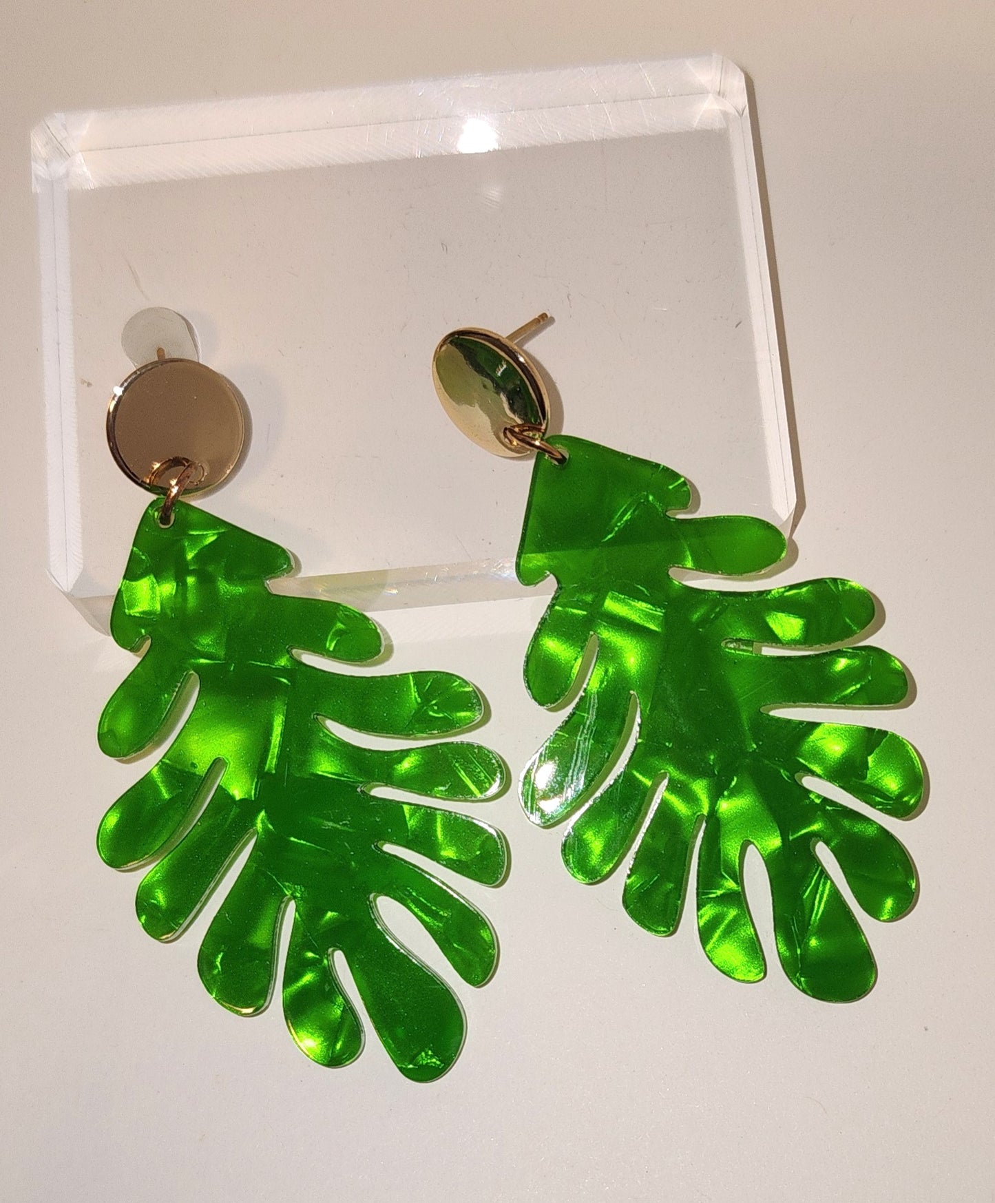 Fancy Acrylic Post Earrings