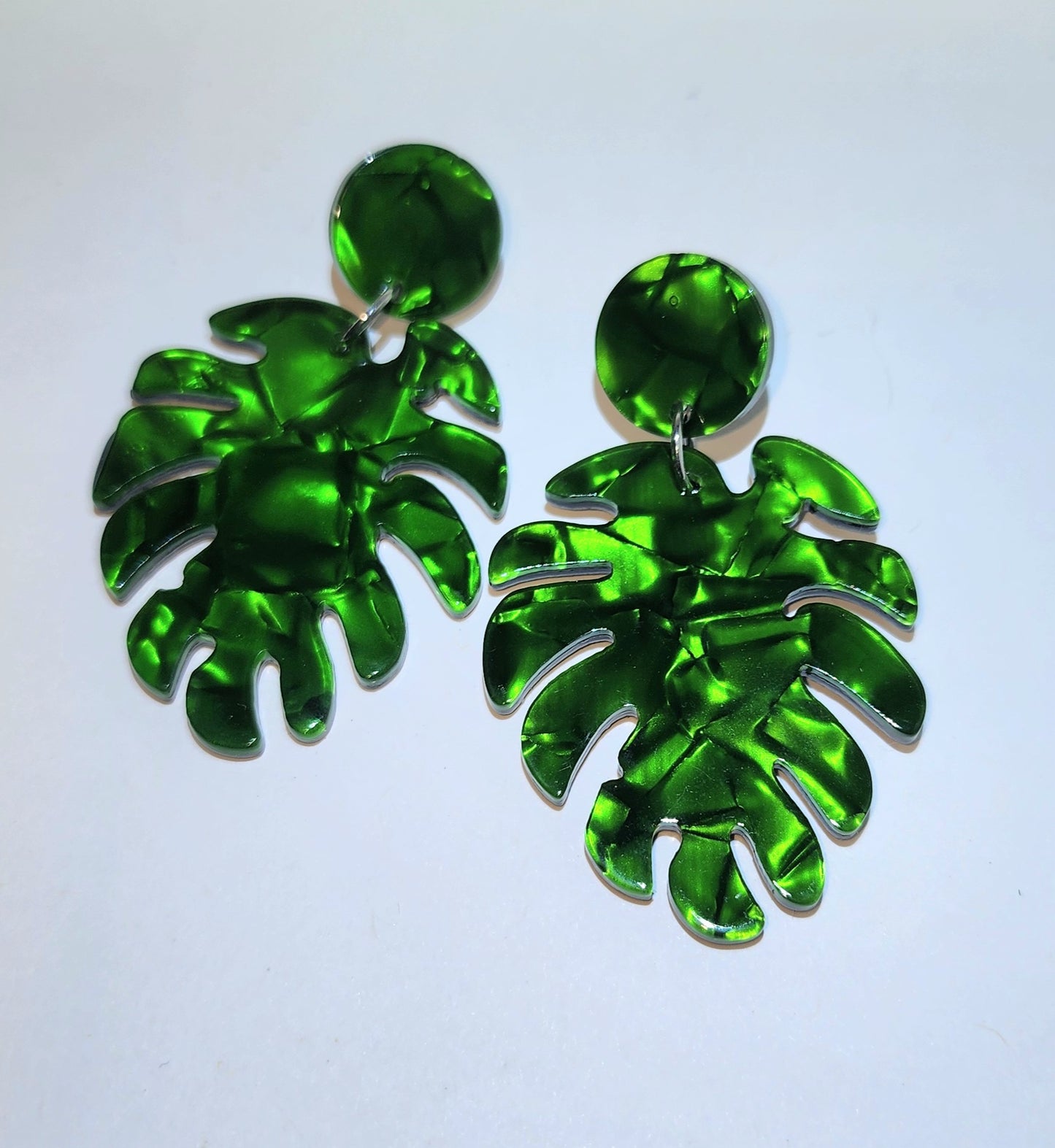 Fancy Acrylic Post Earrings