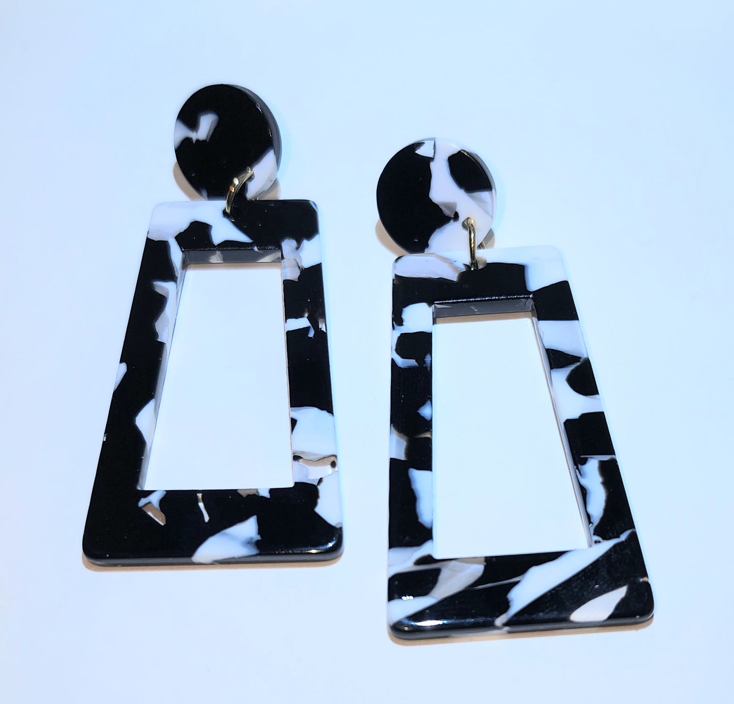 Fancy Acrylic Post Earrings