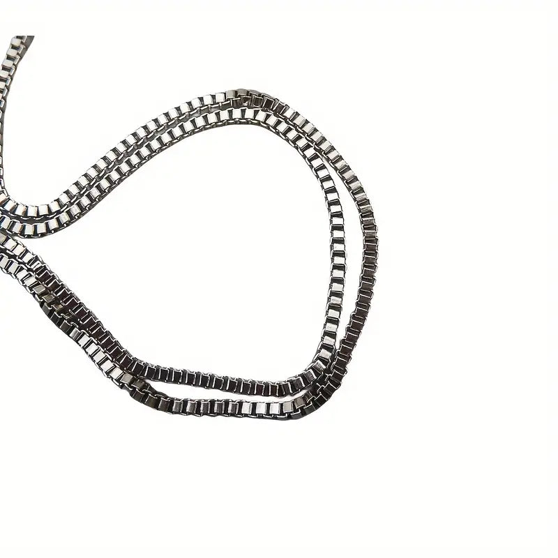 Oil Spill Floral Fashion Necklace