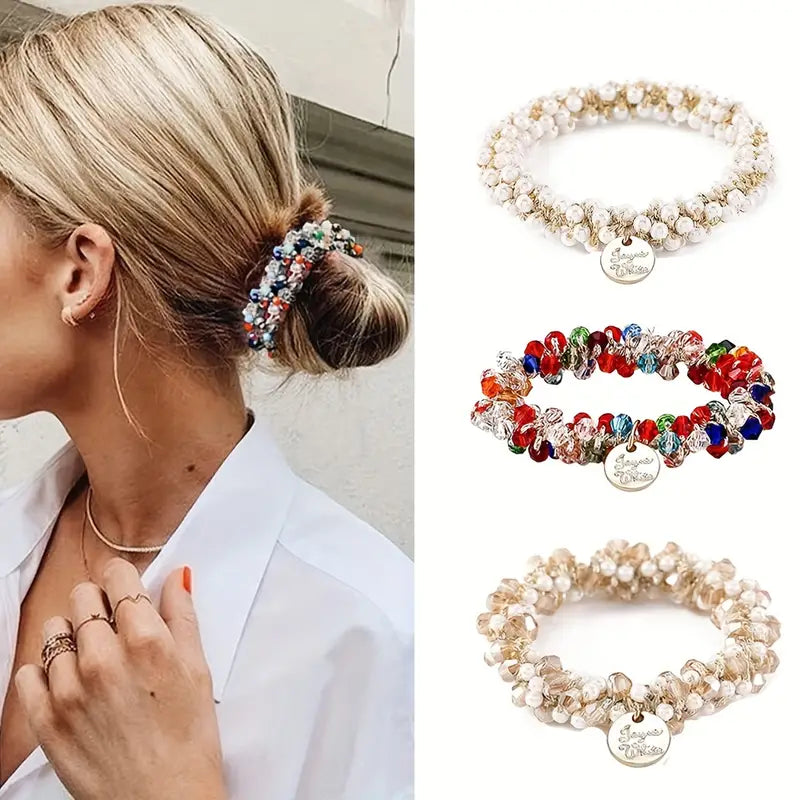 Bead Hair Tie
