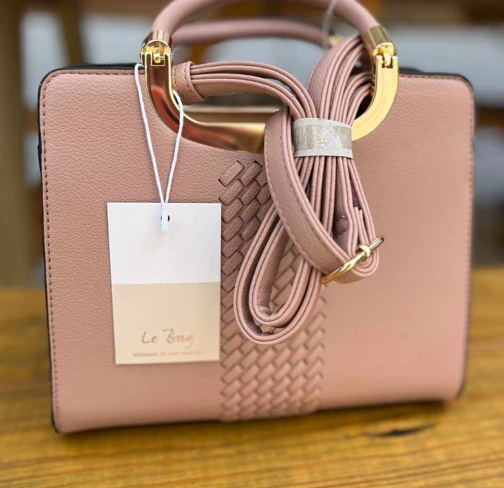 LeBag Woven Design Purse