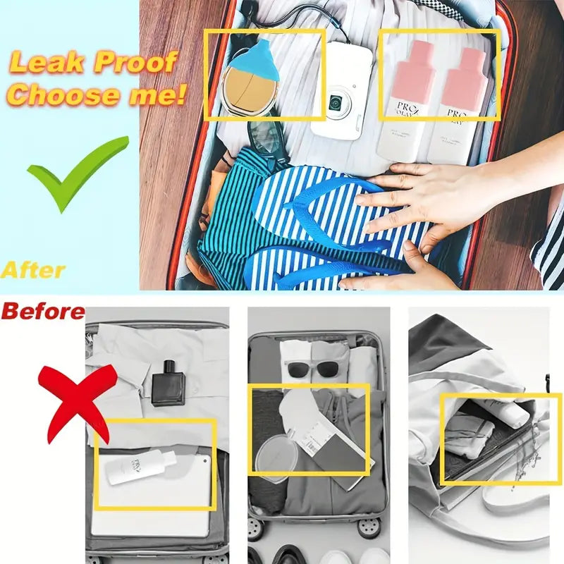 Travel Bottle Silicone Covers