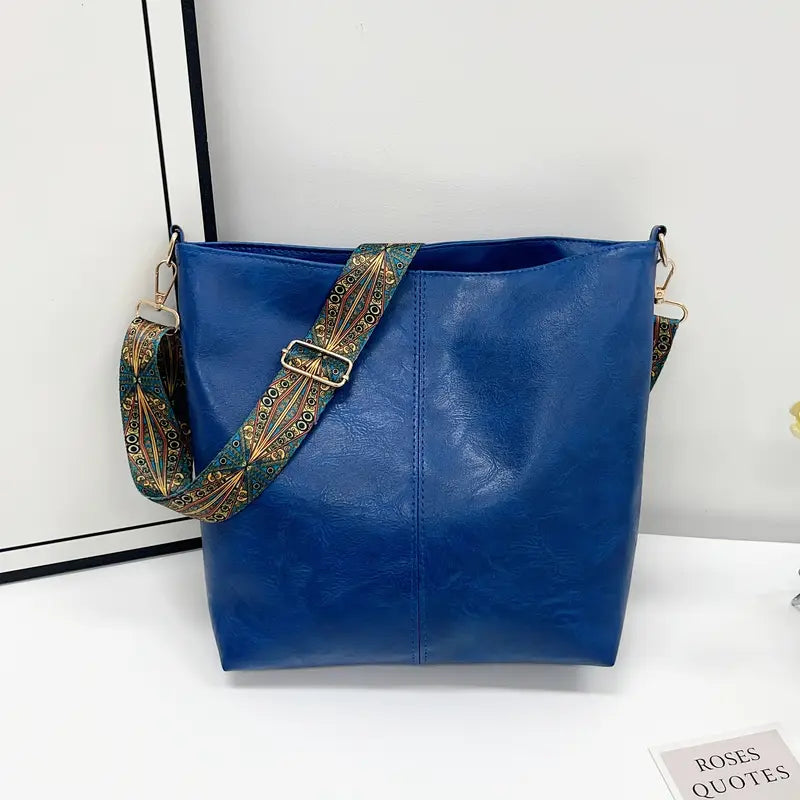 Hobo Style Print Strap Shoulder Bag