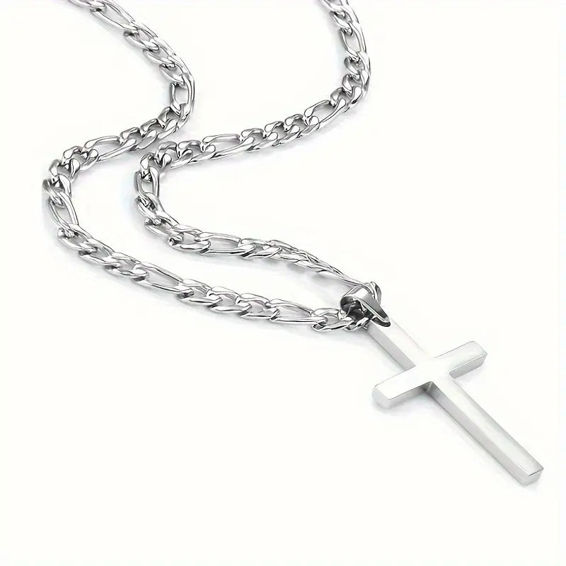 Stainless Steel Cross Necklace
