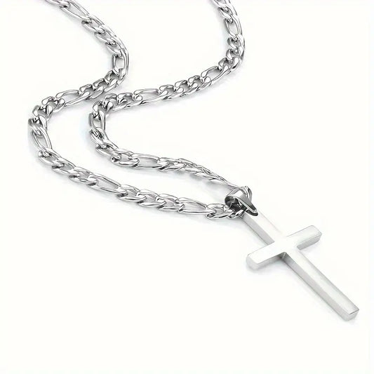 Stainless Steel Cross Necklace